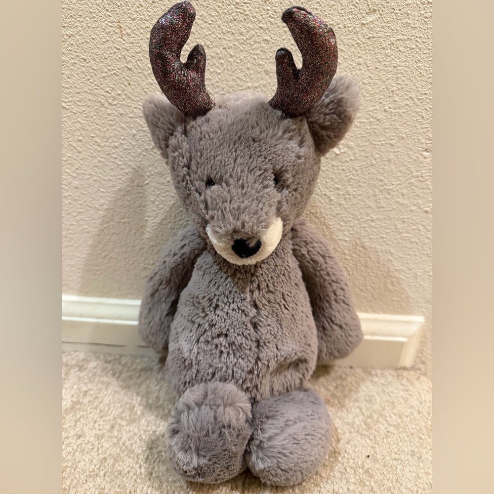 Jellycat bashful glitz reindeer